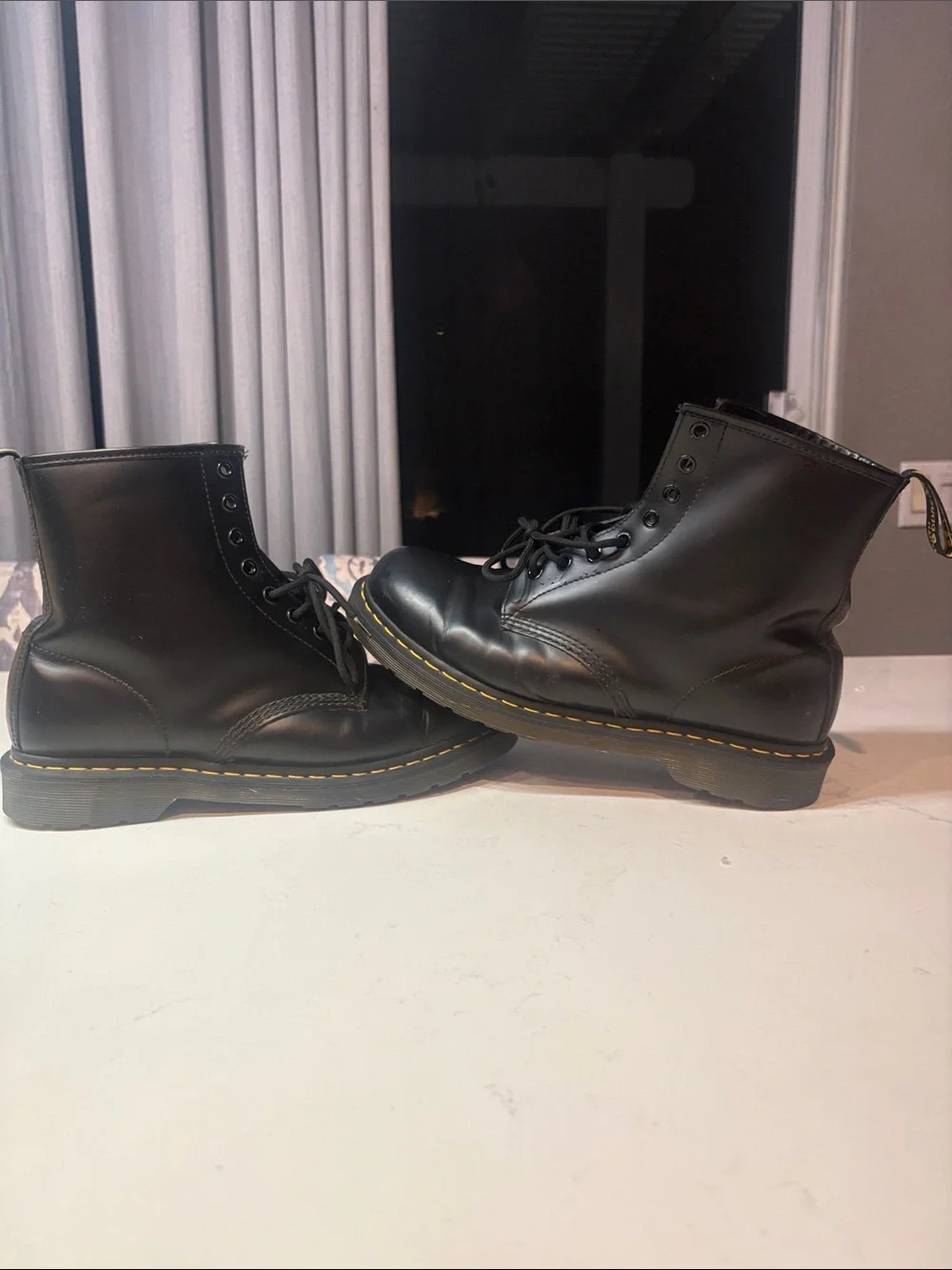 Dr. Martens Black Leather 11822 Boot